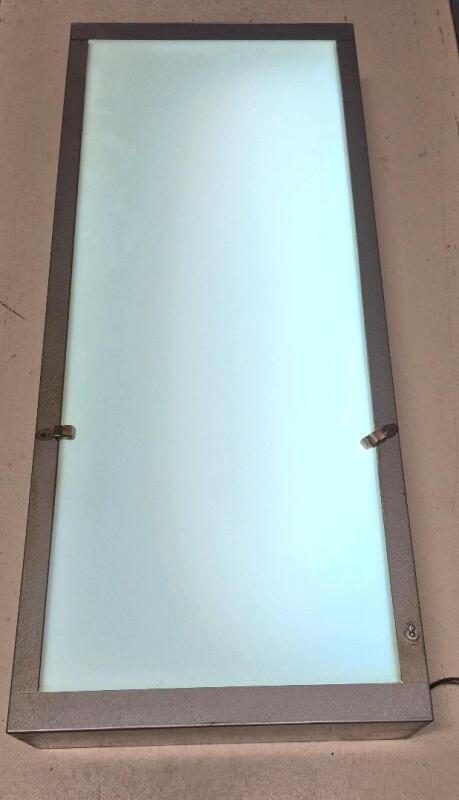 Vintage United Electric X-Ray Reader Light Box - Working 39" x 16" x 5"