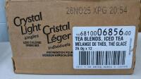 [BB 26NO25] 12 New Crystal Light Singles Tea Blends, Ice Tea