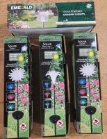 Solar-Powered Garden Lights . Never Used