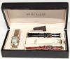 ANNE KLEIN New York Women's Watch 12/1754 With 3 Genuine Leather Interchangeable Watch Straps in Original Box, Non-Functional