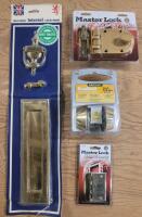 New - Entry Door Locks , Door Knocker , Mail Slot & Flip Lock .