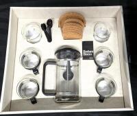 Vintage As-New 20pc BODUM French Press Bistro Set Designed by Carsten Jorgenson