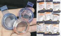 9 New Packs of 3 Waterproof Apple Air Tag / Tracker Tag Cases, Assorted Colours