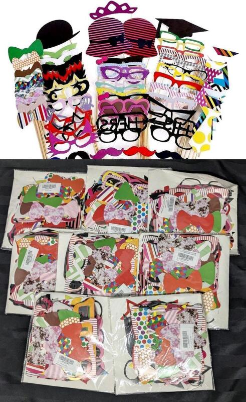 8 New Packs 50+ Photo Booth Accessories