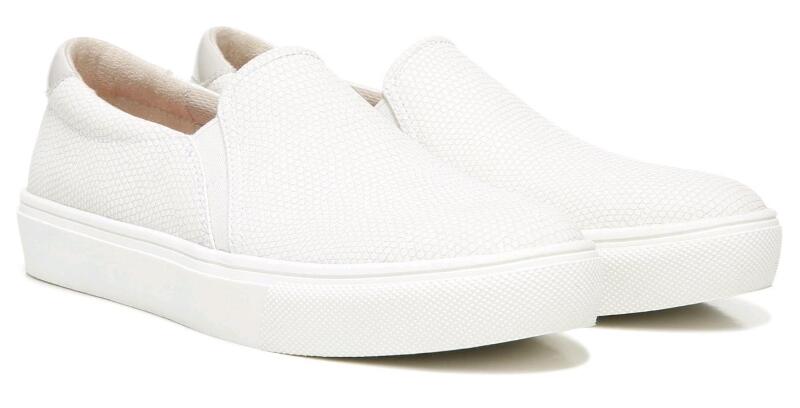 New Size 11 Wide Women's DR SCHOLL'S Nova Slip-On Shoes, White, G1458S3100, No Box