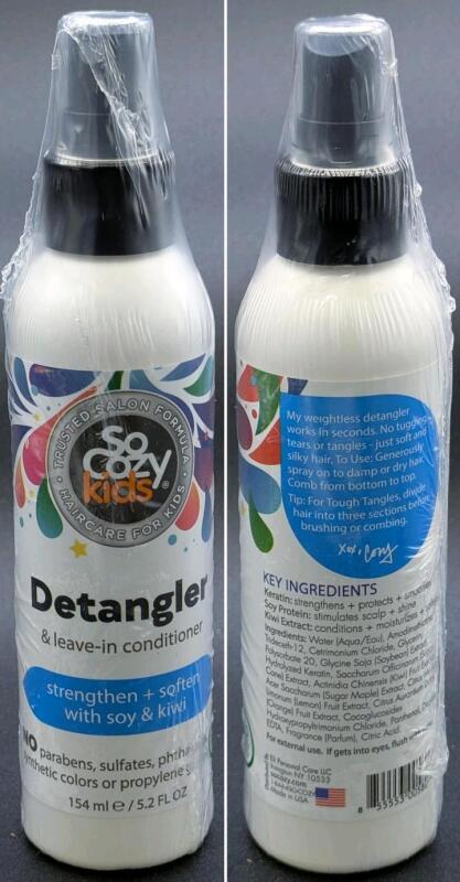 New So Crazy Kids DETANGLER & LEAVE-IN CONDITIONER 154ml