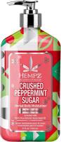 New HEMPZ Limited Edition Crushed Peppermint Sugar Herbal Body Moisturizer 500ml