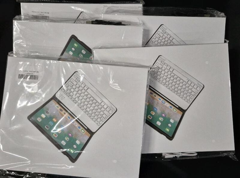 5 New Wireless Keyboard Cases In Box