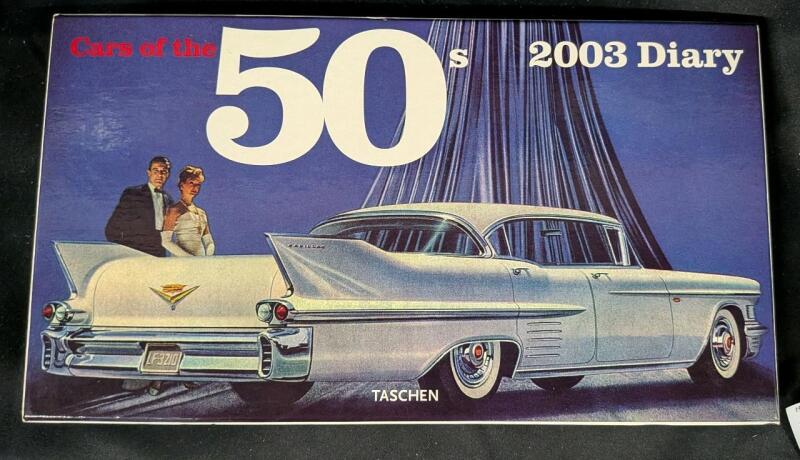 Vintage 2003 Cars of The 50's Daily Calendar