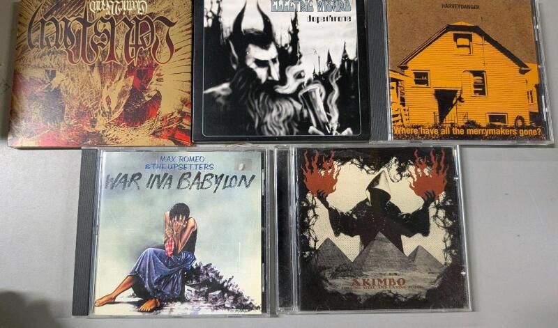 5 CD Collection. See photos for titles.