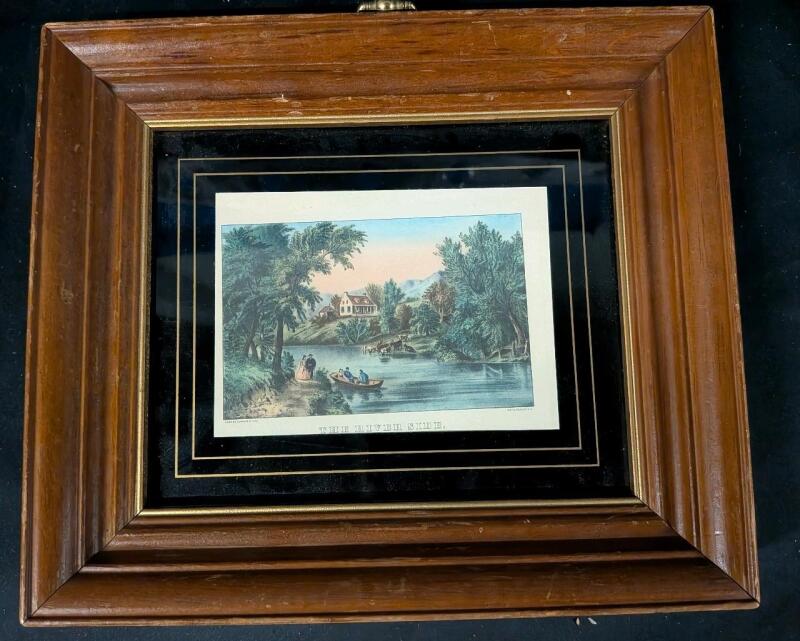 Vintage Framed Print.