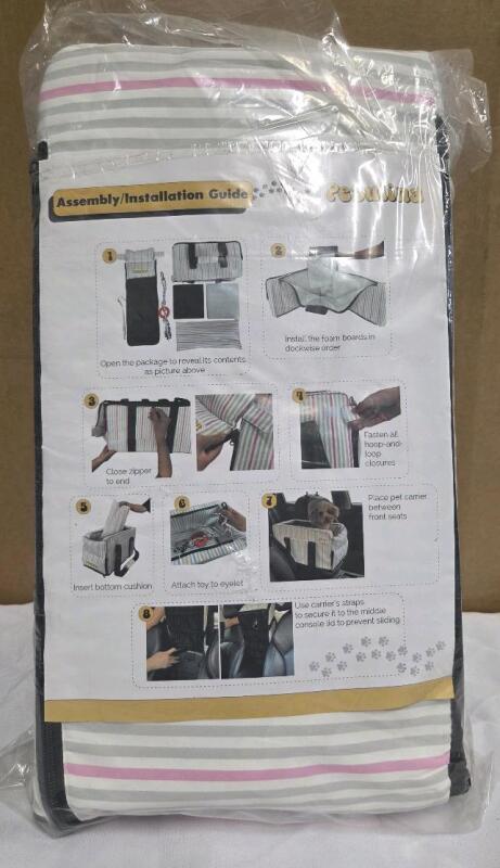 New Petulina Dog Carseat Foldable