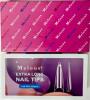 New Melous Half XXXL Stiletto Nail Tips, Melous 600 PCS Full Cover Stright Clear False Nail Tips Gel x Nail Tips - 2