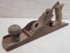 Vintage Wood Planer . Measures 13 ⁷/&sup1;⁶" long with 2" wide blade