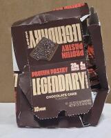 (BB 07/11/23) Protein Pastry Legendary Chocolate Cake Opened Box 8/10