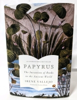 New PAPYRUS: The Invention of Books in the Ancient World. Hardcover Book by Irene Vallejo.