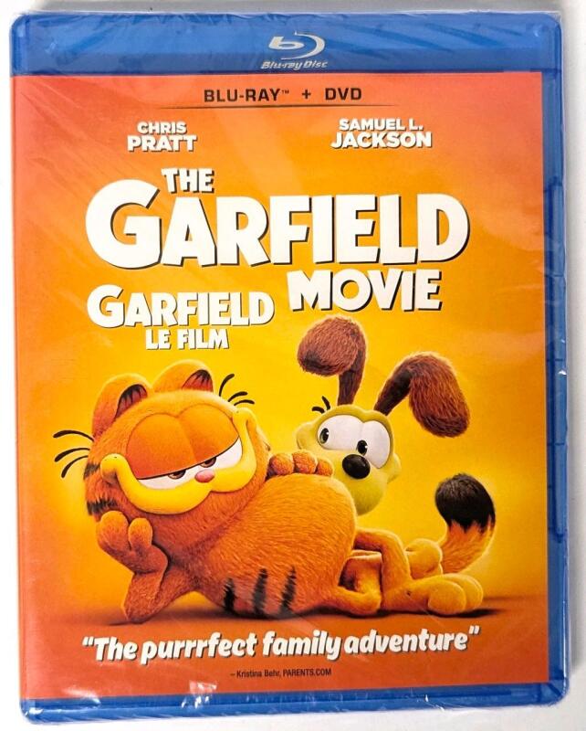 New Blu-Ray Plus DVD : GARFIELD: THE MOVIE