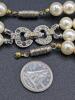 Vintage Faux Pearl Necklaces + Bracelet Up To 46" Long, Some Missing Stones, One Pearl Necklace Broken At Clasp - 3