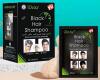 [EXP 07/2027] DEXE As-Seen-On-TV Unisex BLACK HAIR SHAMPOO, 10&times; 25ML Dye Packets