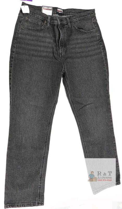 New Size 14 Women's KIRKLAND Signature High Rise Straight Fit Jeans