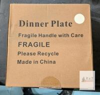 8 New Evanda Plastic Plates.