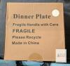 8 New Evanda Plastic Plates.
