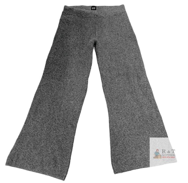 New Size MED Women's GAP Cotton Blend Soft Ribbed Thick Pull-On Pants