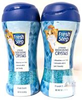 2 New Fresh Step Litterbox Deodorizing Crystals : Fresh Scent