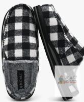 New sz 12 Men's ONCAI Plaid Slippers
