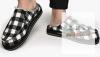 New sz 12 Men's ONCAI Plaid Slippers - 2