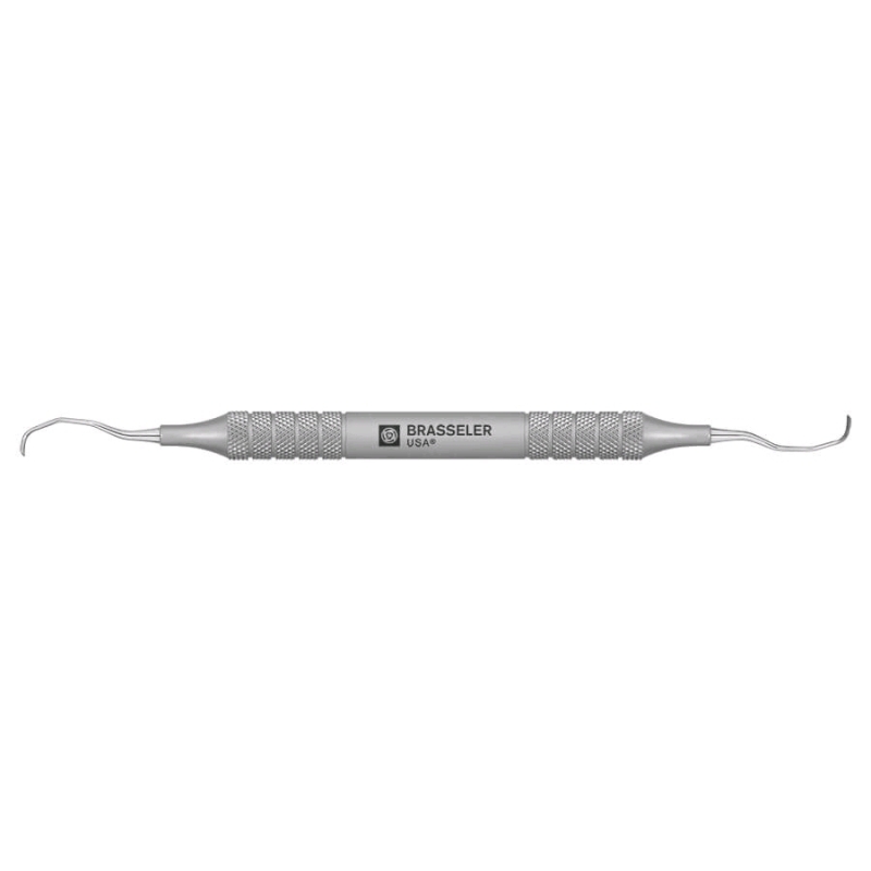 New BRASSELER SG15/166 Gracey 15/16 Curette in #6 Handle (Dental Tool)