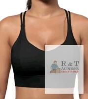 New sz Large Grace Form Sports Bra Strappy Medium Support Push Up Padded Sports Bra for Running Workout Bra Yoga Bra
