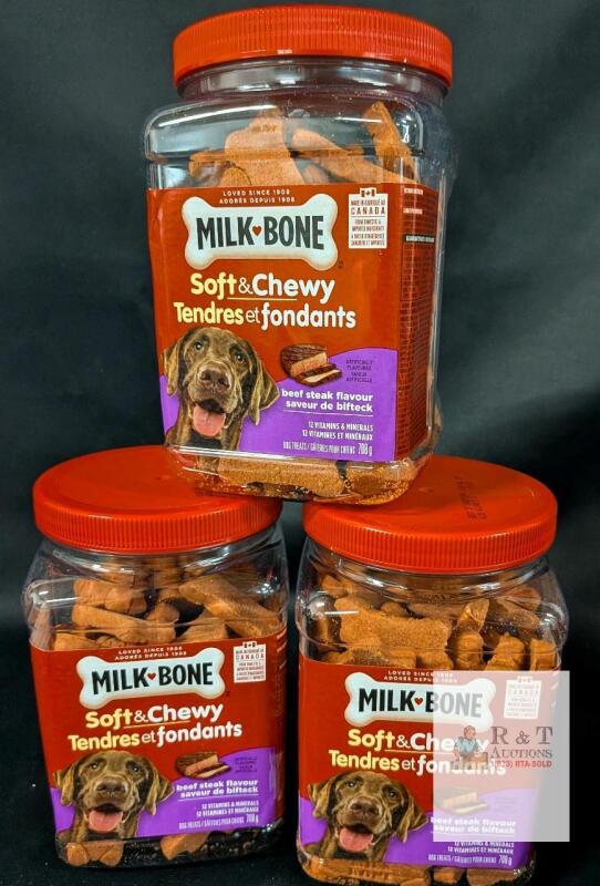 [BB April 29 2025] 3 New Milk Bone Dog Chews