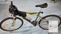CCM Shockwave Mountain Bike, 26" Wheels, Dual Suspension, GripShift, Helmet & Gloves Included