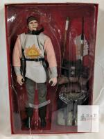 MONTY PYTHON AND THE HOLY GRAIL : Terry Gilliam as Patsy 12.75" Tall Articulated Figure, Missing Base + Some Accessories, in Tim The Enchanter's Box (Other Tim Doesn't Fit)