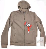 New Size MED Men's Kirkland Cotton Blend Zip-Up Hooded Sweatshirt