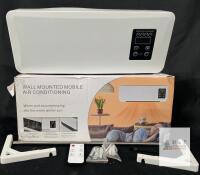 Wall-Mounted Mobile Wall Fan/Heater, Tested For Power, Heat & Fan (No Air Conditioning)