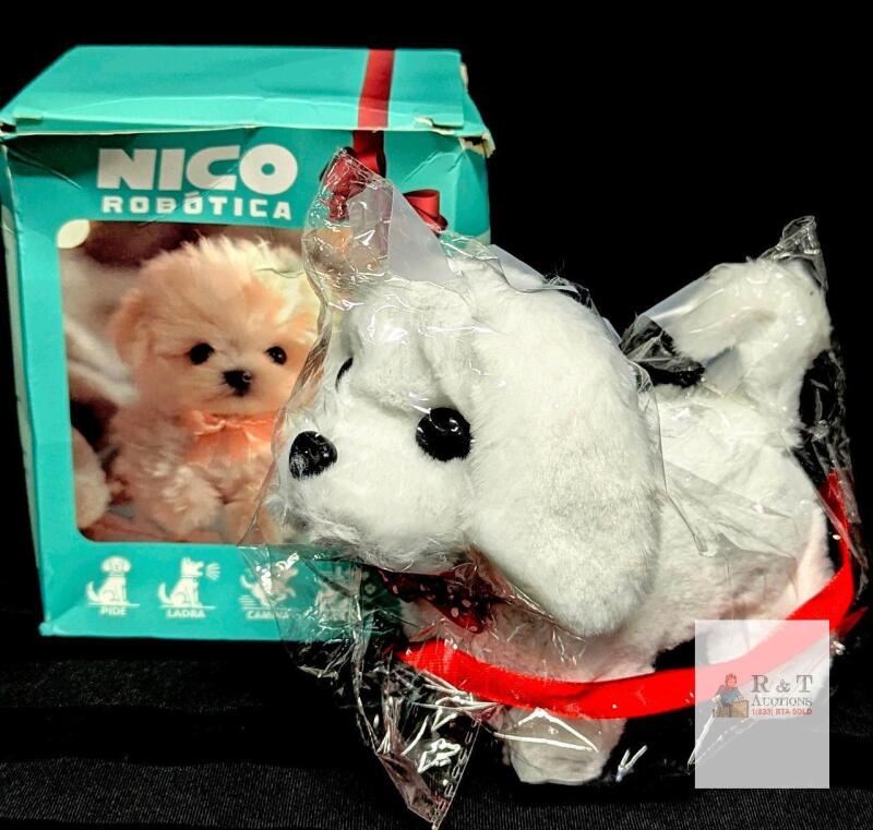 New Nico Robotica Battery Operated 5.4" Robot Dog