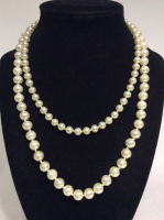 2 Vintage Pearl Necklaces