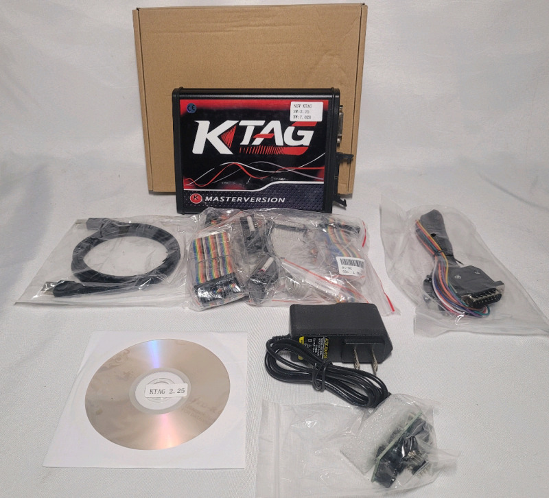 KTM100 K-TAG ECU Vehicle Tool Master Software V2.25 Kit - New