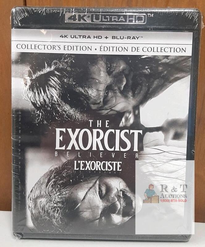 NEW The Exorcist: Believer 4K Ultra HD + Blu-ray Collector&rsquo;s SteelBook, 2023, Universal, Sealed, UPC 191329243008