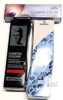 3 New Permanent Cream Hair Colours (Mix With Peroxide) : Wella Illumina (5/35 Light Brown), Tocco Magico Multi Complex (12.77 Deep Lavender) & Curated Colours by Gina (7.0/7n)