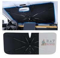 New - PEMOTech Car Umbrella Windshield Sun Shade | Quick-Install Reliable UV Blocker&Heat Shield | Versatile Car Sun Visor | Foldable Sun Blocker | Keep Cool&Protect Interior