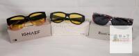 Three (3) New Ladies Sunglasses .