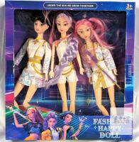 New 3-Pack 11" Fashion Happy Dolls