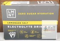 LMNT Electrolyte Drink Mix Lemonade Salt &ndash; 30 Stick Packs, Zero Sugar, 1000mg Sodium