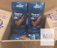 4 New Degree Advanced Antiperspirant Solid, Adventure Scent, 2.7oz, 72H Protection, 4-Pack