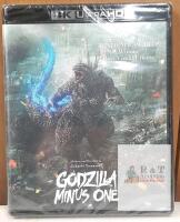 NEW Godzilla Minus One 4K Ultra HD + Blu-ray (2023, Toho) Japanese & English Audio, Bonus Features