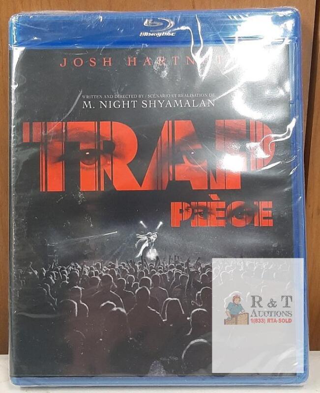 NEW Trap (Pi&egrave;ge) Blu-ray, 2024, M. Night Shyamalan, Josh Hartnett, 105 min, Sealed, Warner Bros.