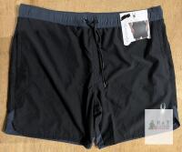 NEW Spyder Swim Trunks XXL Black, 7.5" Inseam, UV Protection, Quick Dry, Comfort Liner, Drawstring